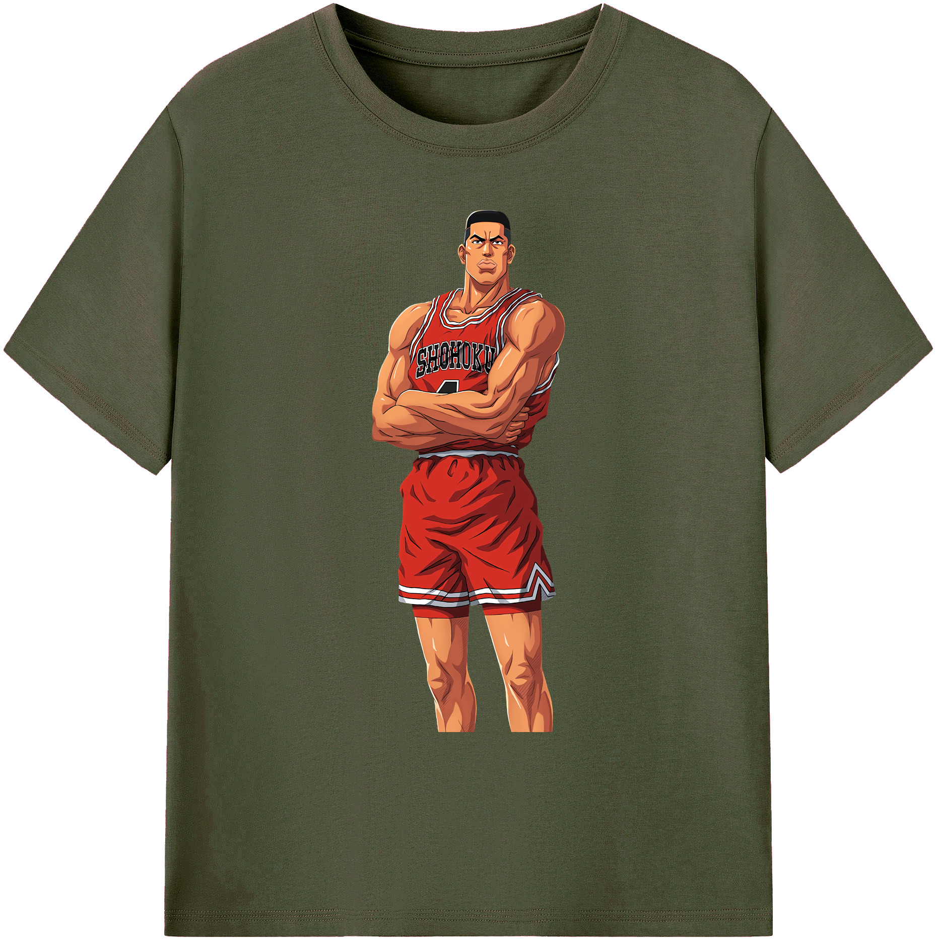 （画像用） SLAM DUNK／スラムダンク 綿100％ メンズ半袖Tシャツ｜肌触りやわらか＆通気性